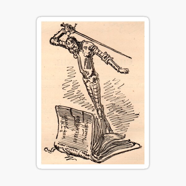 Item preview, An illustration from Don Quixote. designed and sold by Frankie Doodles!.