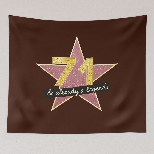 Item preview, 71st Birthday Gifts - 71 Years old & Already a Legend designed and sold by betternotes.