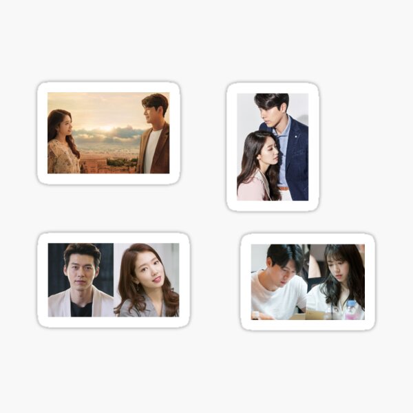 Hyun Bin + Park Shin Hye Couple Stickers Sticker