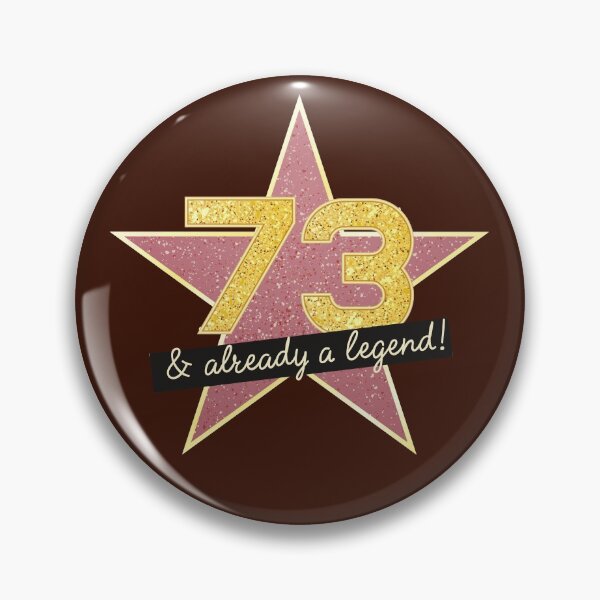 Item preview, 73rd Birthday Gifts - 73 Years old & Already a Legend designed and sold by betternotes.