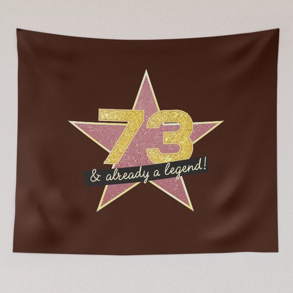 Item preview, 73rd Birthday Gifts - 73 Years old & Already a Legend designed and sold by betternotes.