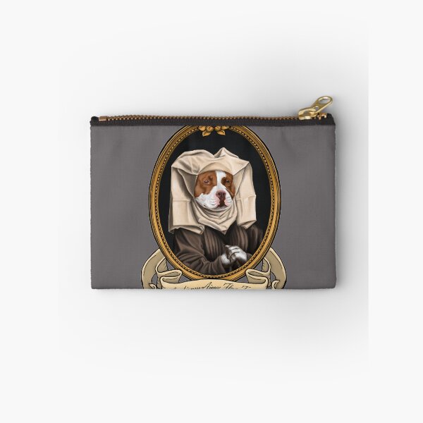 Item preview, Renaissance Dog - Marchioness Aimée Fleur Taureau (A Pit Bull) designed and sold by JMSArt.