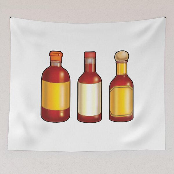 Item preview, Classic Mexican Hot Sauce on white background designed and sold by pablomendoza.