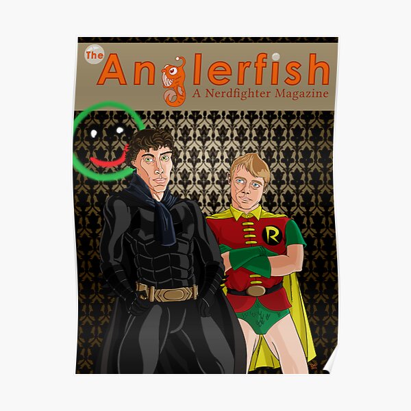 The Anglerfish Issue 5 - Batlock, no wait, Bat Holmes? Poster
