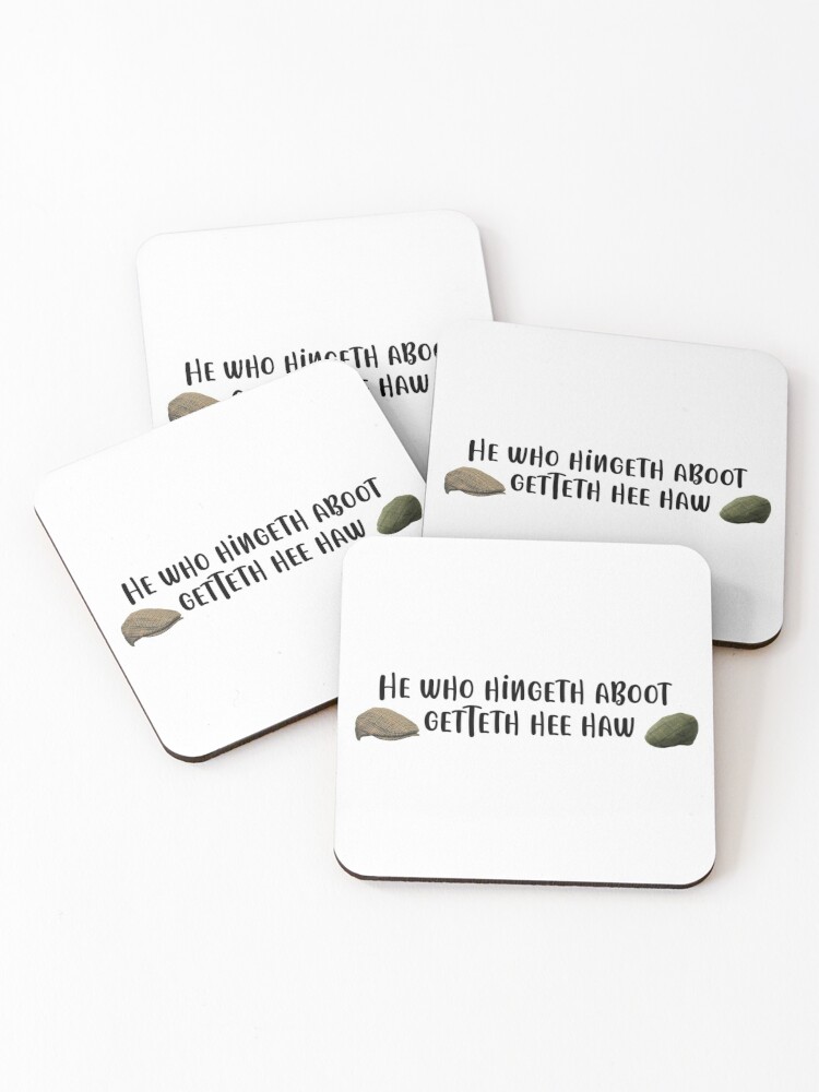 Still Game (Black & White) Coasters (Set of 4) for Sale by