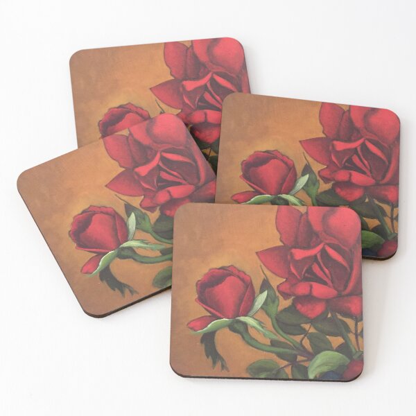Aperçu de l'œuvre Vase de roses peinture créée et vendue par Melody-Rain-Art.