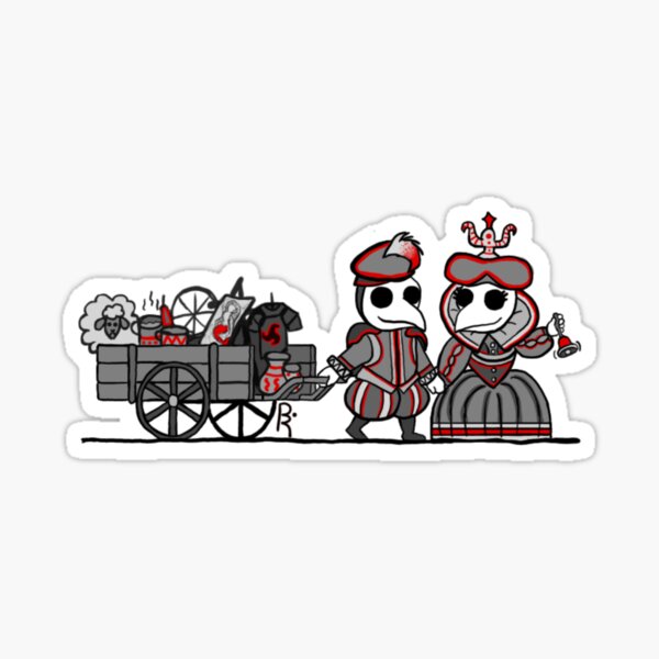 Crafting During the Plauge Sticker