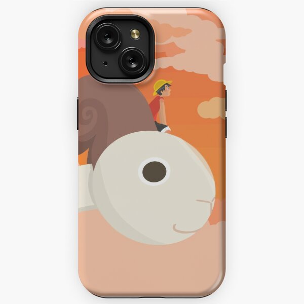 One Piece Luffy and Going Merry Sunset Sticker iPhone Case for Sale by  omiomijpg