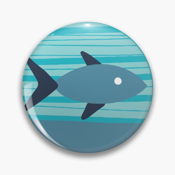 Artikelvorschau, Blue Waters Circle Fischmuster entworfen und verkauft von SharksOnShore.