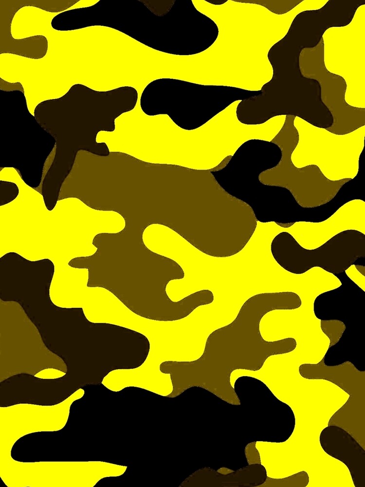 Yellow Camo Graphic T Shirt Dress For Sale By Markjdunn Redbubble