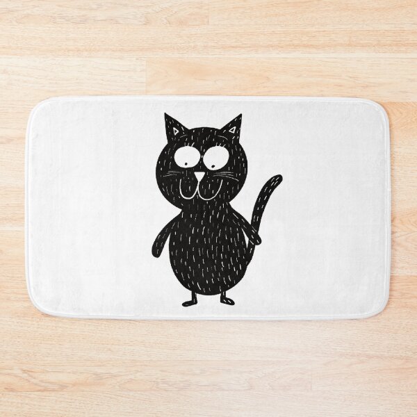 Item preview, Black and white cat nr1 designed and sold by KateCrafts.