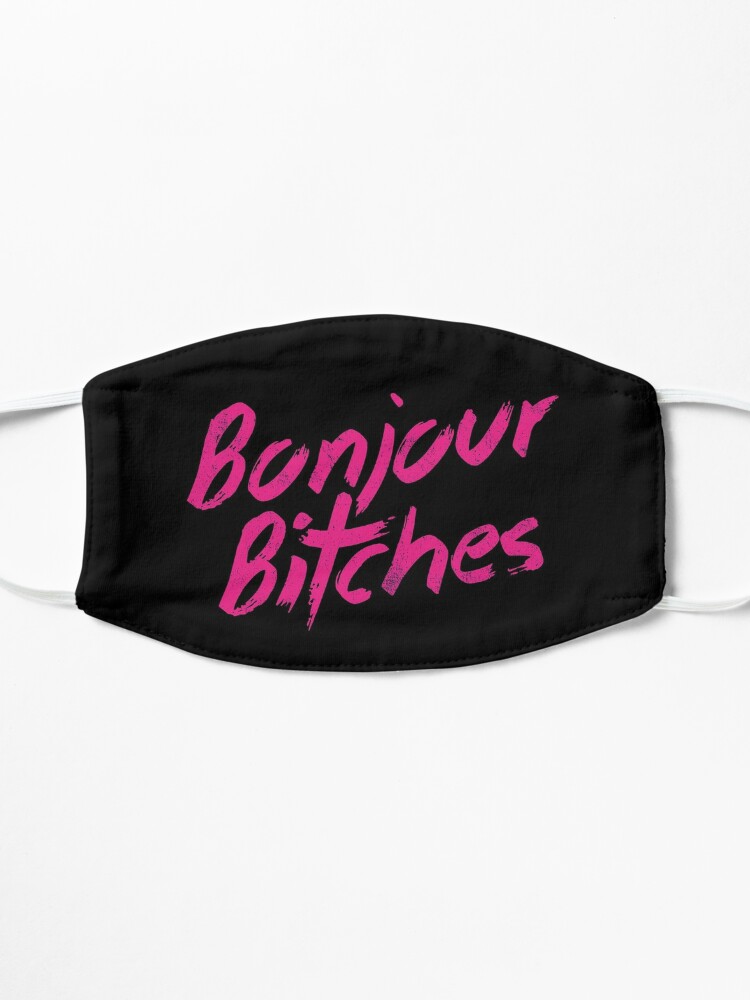 Alternate view of Bonjour Bitches Mask