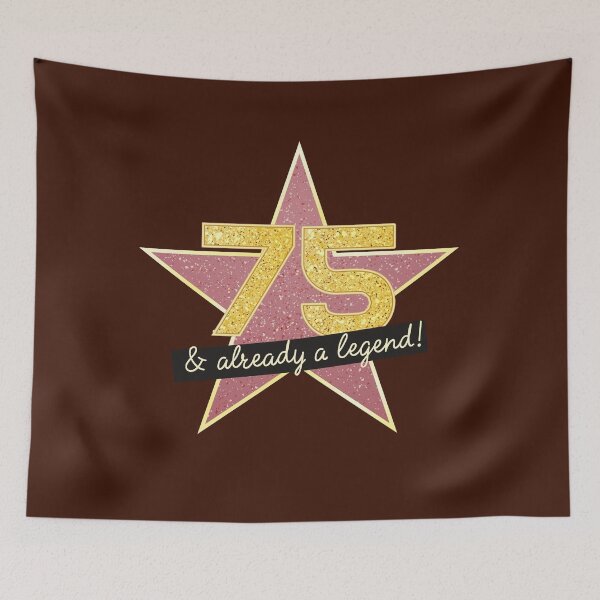 Item preview, 75th Birthday Gifts - 75 Years old & Already a Legend designed and sold by betternotes.