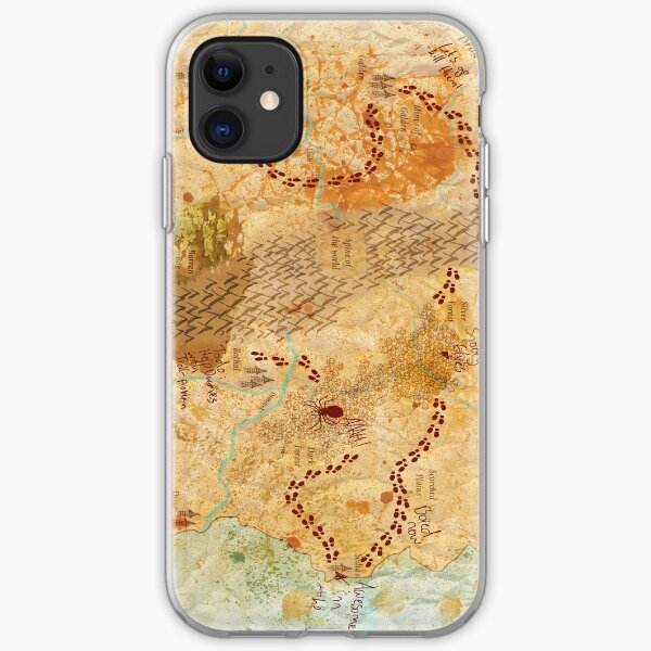 D&D Map iPhone Soft Case