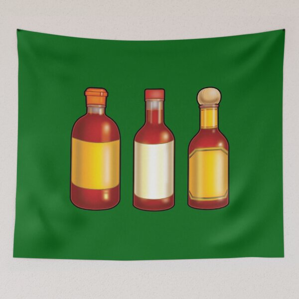 Item preview, Copy of Classic Mexican Hot Sauce on green background designed and sold by pablomendoza.