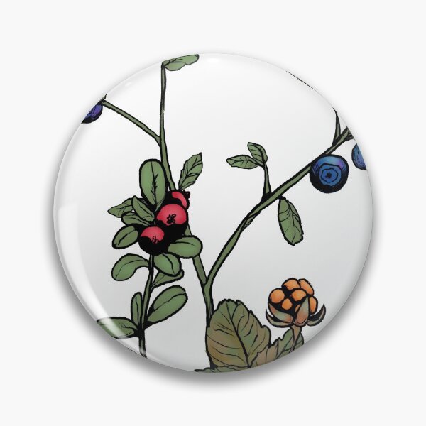 Item preview, Arctic forest berries designed and sold by vieno.
