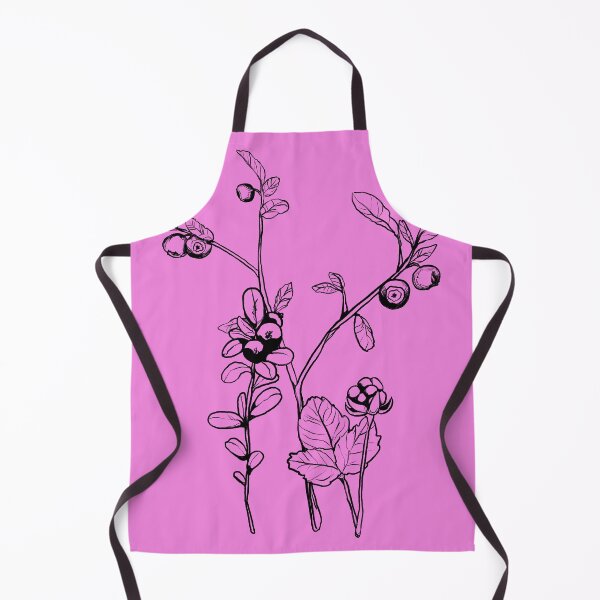 Item preview, Arctic forest berries pink designed and sold by vieno.