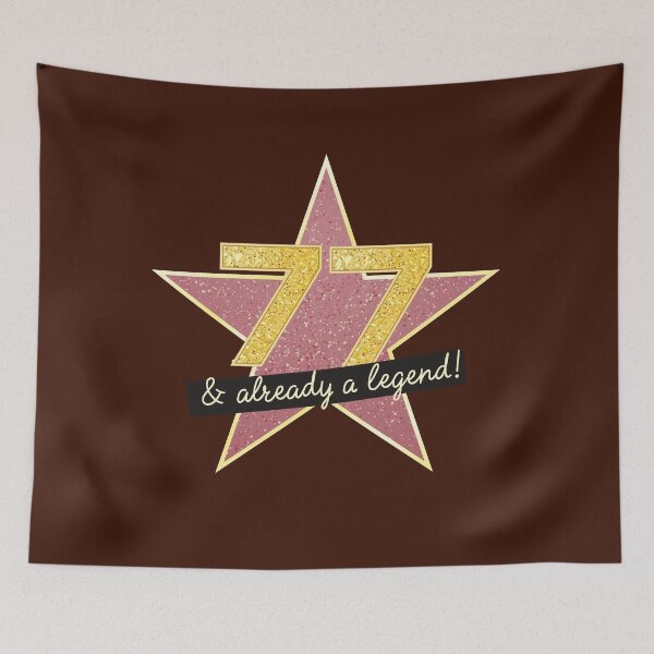 Item preview, 77th Birthday Gifts - 77 Years old & Already a Legend designed and sold by betternotes.