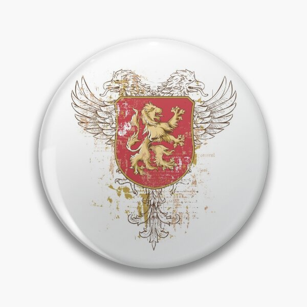 Item preview, Coat of Arms Shield - Griffin Seal - Crown Lion and the Mark designed and sold by BALONROSU.