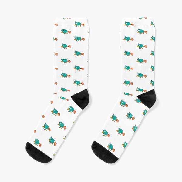 Perry the Platypus Socks