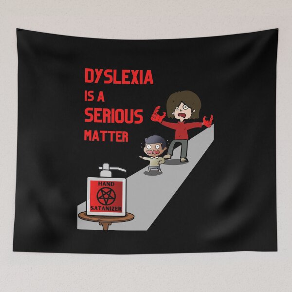 Item preview, Dyslexia Hand Satanizer designed and sold by Frosty1489.