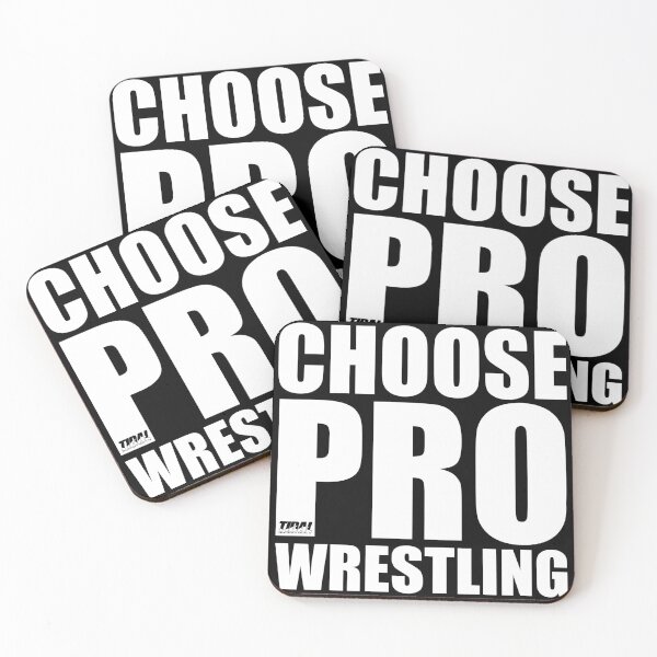 Item preview, CHOOSE PRO WRESTLING - White designed and sold by TidalWrestling.