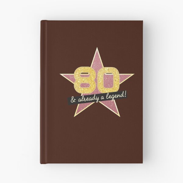 Item preview, 80th Birthday Gifts - 80 Years old & Already a Legend designed and sold by betternotes.