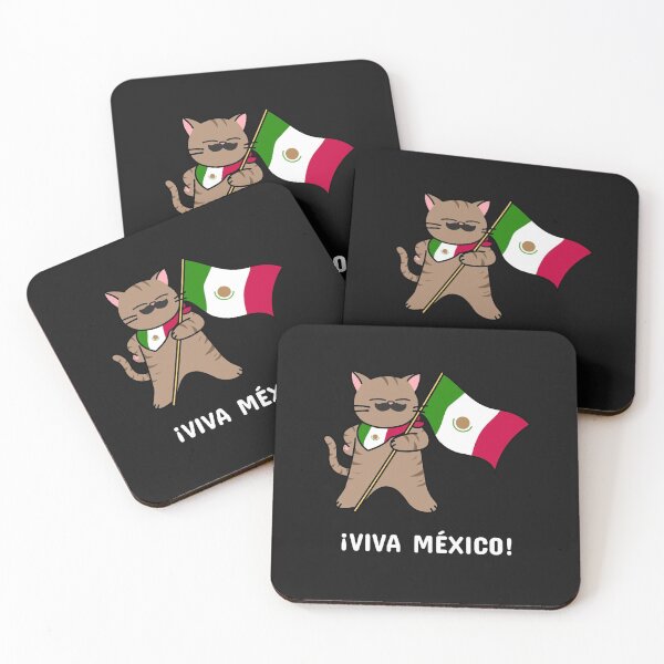Item preview, Mexican Cat: Viva Mexico designed and sold by friendlyspoon.