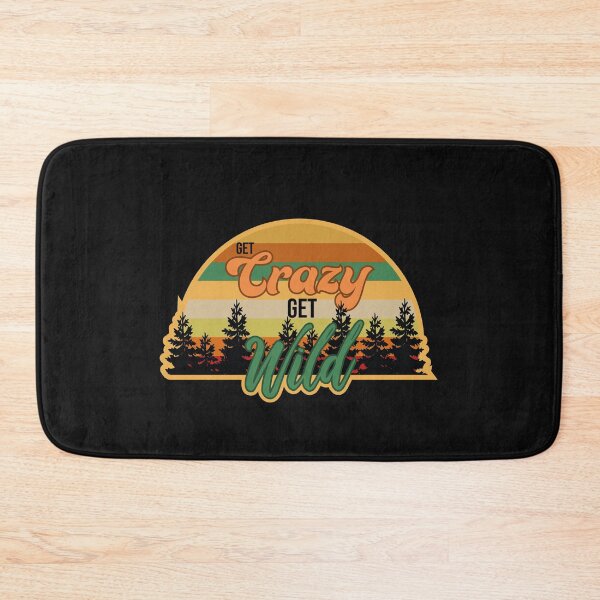 Item preview, Get Crazy Get Wild Old Retro Vintage Style designed and sold by tinypurpleland.
