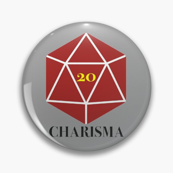 Aperçu de l'œuvre Lance un d20 sur Charisma créée et vendue par sporadicdoodlin.