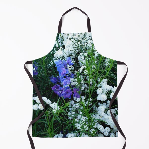 Item preview, Delphinium surrounded by tiny white flowers designed and sold by Kim-Pratt.