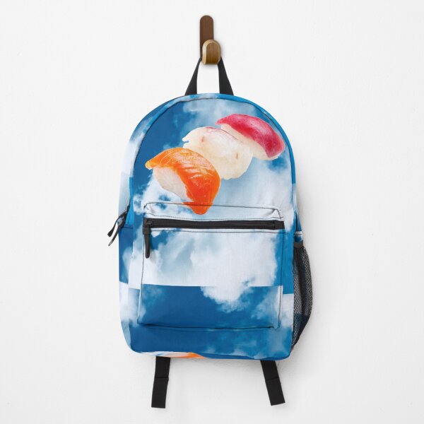 Item preview, sushi nigiri salmon tuna sea bass in the sky  designed and sold by magarigaveras.
