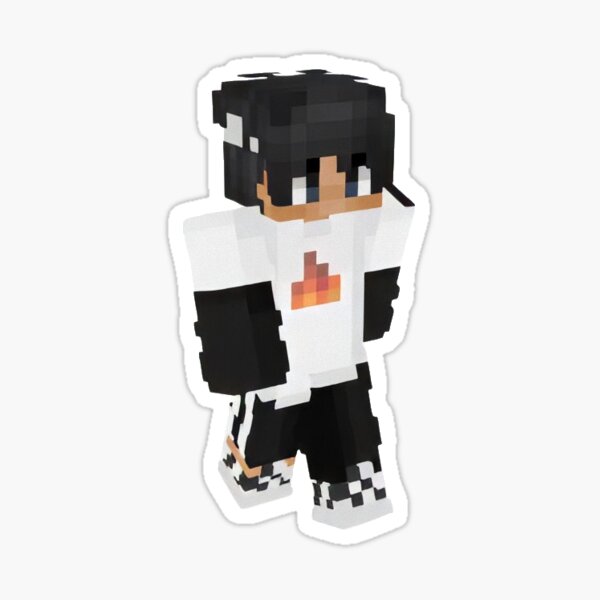 Sapnap Minecraft Skin Sticker | Postcard