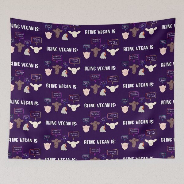 Item preview, Being vegan is designed and sold by vegansfacts.