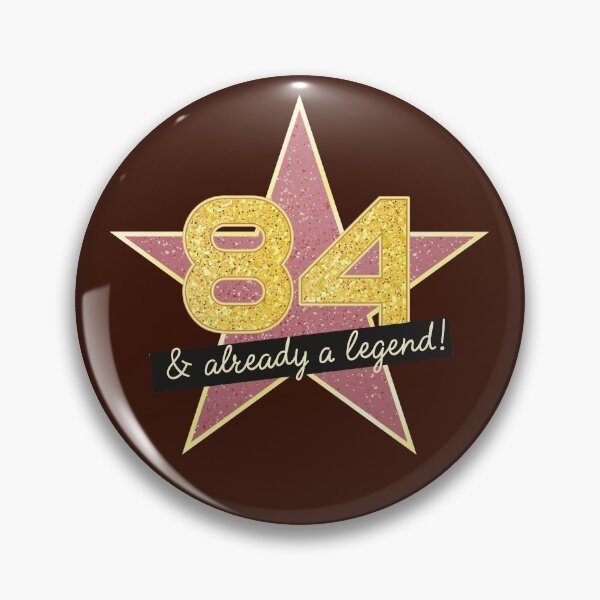Item preview, 84th Birthday Gifts - 84 Years old & Already a Legend designed and sold by betternotes.