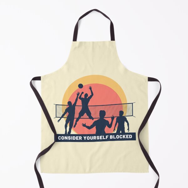 Item preview, Funny Volleyball Consider Yourself Blocked designed and sold by JustCreativity.