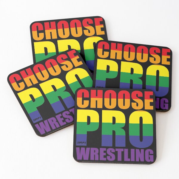 Item preview, CHOOSE PRO WRESTLING - Pride Edition designed and sold by TidalWrestling.