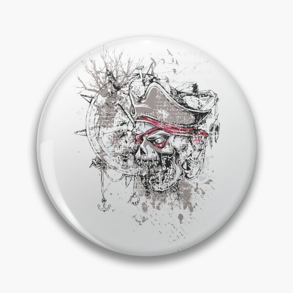 Item preview,  Skull Pirate - arrr, matey! designed and sold by BALONROSU.