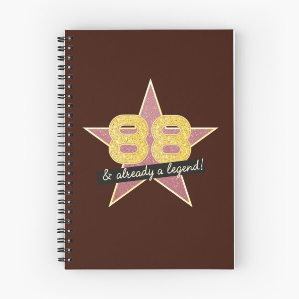 Item preview, 88th Birthday Gifts - 88 Years old & Already a Legend designed and sold by betternotes.