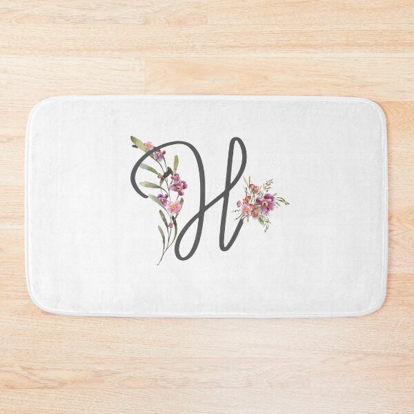 Item preview, Floral Initial Letter H designed and sold by TheFamilyVan.