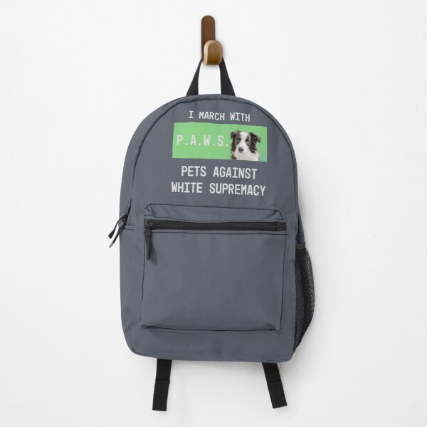 Item preview, I march with paws: pets against white supremacy 3.1 designed and sold by Blacklinesw9.