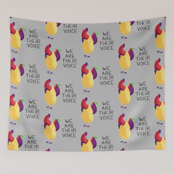 Item preview, We are their voice designed and sold by vegansfacts.