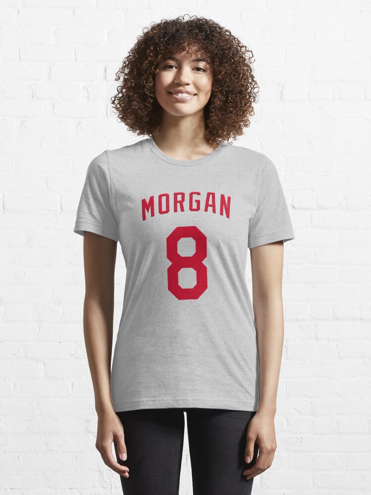 Joe Morgan Cincinnati Reds Grey V-neck Jersey for Sale in