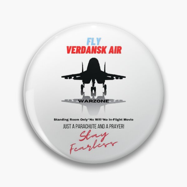Artikelvorschau, Fliege Verdansk Air - Warzone entworfen und verkauft von GoodGirlDesigns.