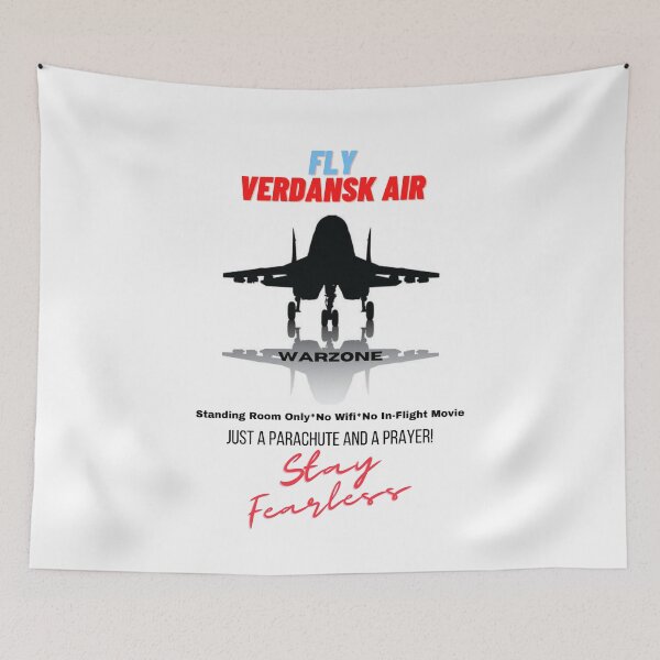 Item preview, Fly Verdansk Air - Warzone designed and sold by GoodGirlDesigns.