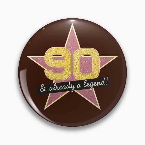 Item preview, 90th Birthday Gifts - 90 Years old & Already a Legend designed and sold by betternotes.