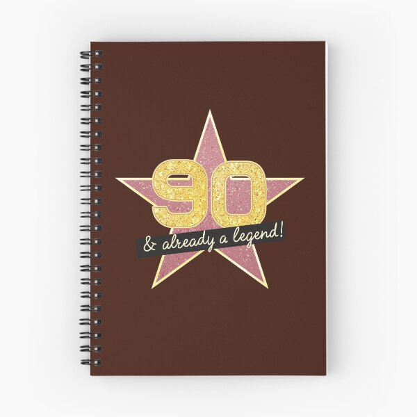 Item preview, 90th Birthday Gifts - 90 Years old & Already a Legend designed and sold by betternotes.