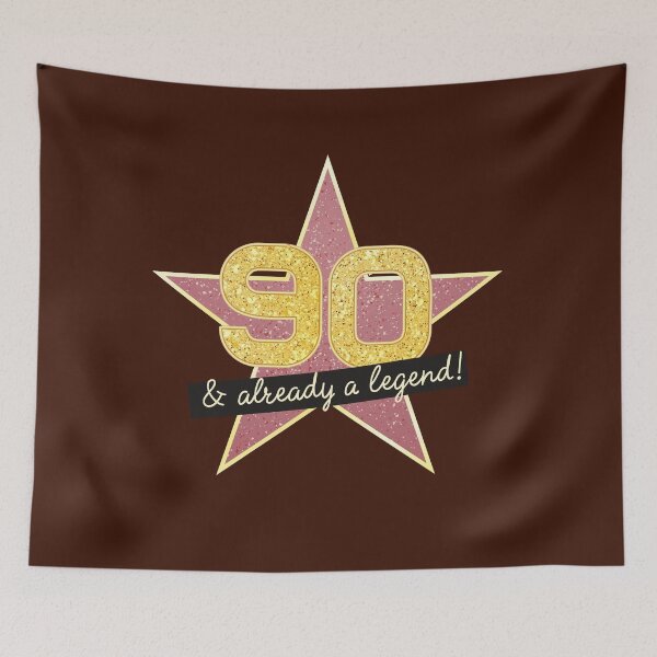 Item preview, 90th Birthday Gifts - 90 Years old & Already a Legend designed and sold by betternotes.