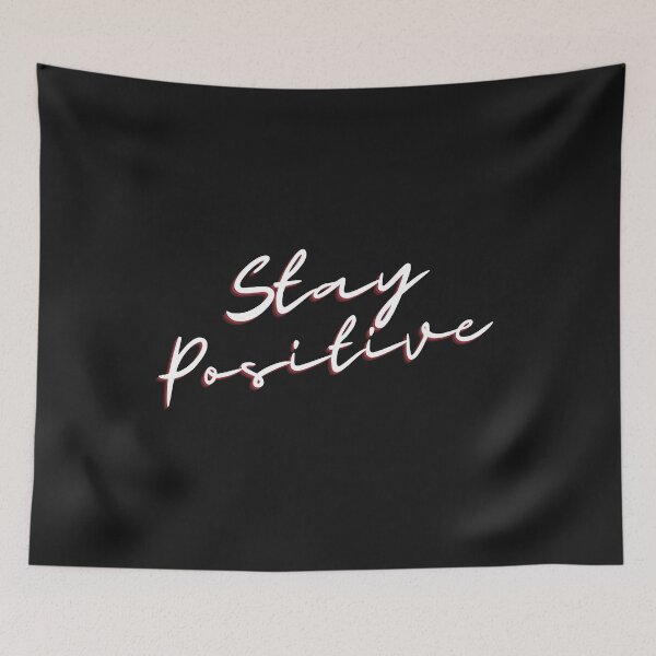 Item preview, Stay positive - italic designed and sold by Beyond Words.