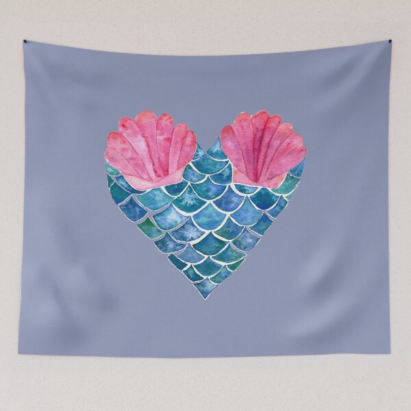 Item preview, Mermaid at heart designed and sold by Harpley Design Studio.